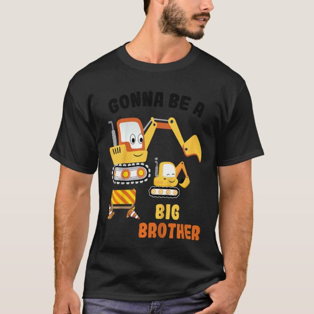 Kids I'm Gonna Be A Big Brother 2023 Pregnancy Ann T-Shirt (Front)