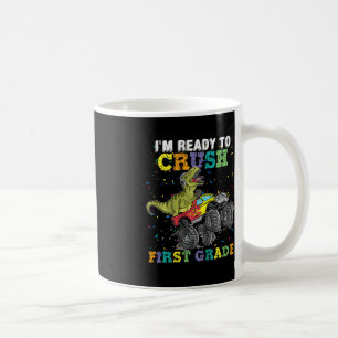 Kids I'm Ready To Crush First Grade Monster Truck  Coffee Mug