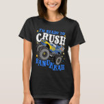 Kids I'm Ready To Crush Hanukkah Channukah Monster T-Shirt<br><div class="desc">Kids I'm Ready To Crush Hanukkah Channukah Monster Truck Boy Kids</div>