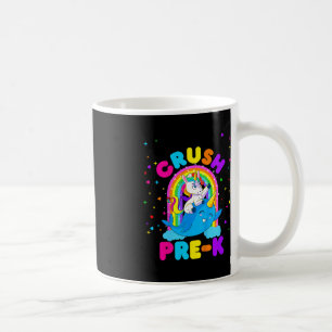 Kids I'm Ready to Crush Pre K Unicorn Back to Scho Coffee Mug