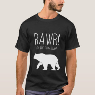 Kids I'm The Ring Bear Funny Kids Ring Bearer Marr T-Shirt