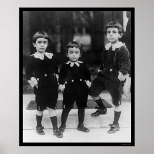 Kids in Little Lord Fauntleroy Suits 1914 Poster