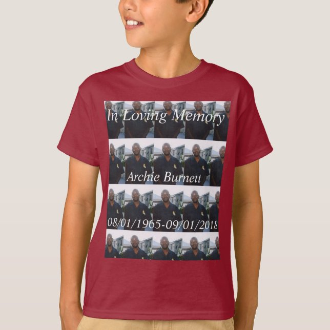 Kids In Loving Memory T-Shirt (Front)
