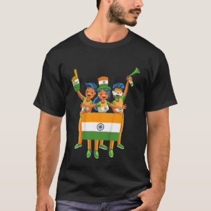 Kids India 75th Independence Day For Kids Set Prou T-Shirt