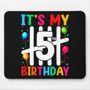 Kids It's My 5th Birthday 5 Five Birthday Boys Gir Mouse Pad