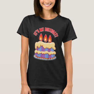 Kids Its My Birthday  Birthday Party Theme For Gir T-Shirt