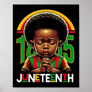 Kids Juneteenth 1865 Black History June 19th Toddl Poster