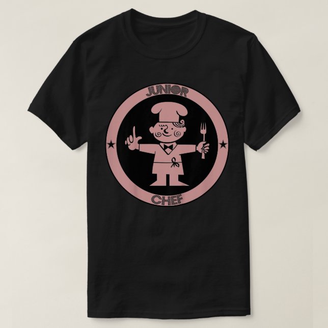 Kids Junior Chef Cooking  Boys Girls Youth Child C T-Shirt (Design Front)