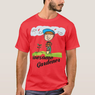 Kids Junior GardenerBoys Girls Child Youth Gardeni T-Shirt