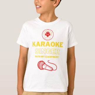 KIDS Karaoke Mic Design T-Shirt