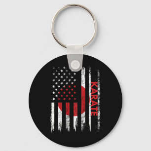 Kids Karate Shirt Martial Arts Gifts For Kids Japa Keychain