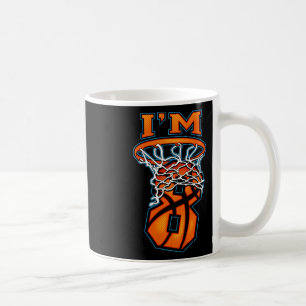 Kids Kids Bysketbyll I'm 8 Boy Girl 8th Birthday G Coffee Mug