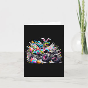 Kids Kids Easter Shirts Boys Bunny T Rex Monster T Card