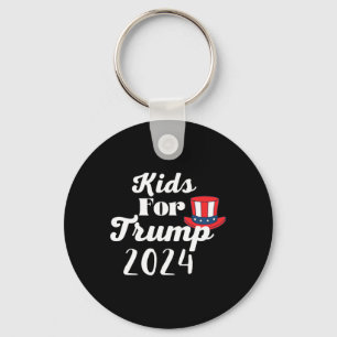 Kids Kids For Trump Election 2024 1 Keychain