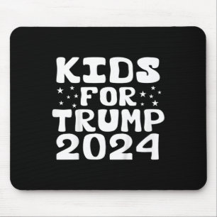 Kids Kids For Trump Election 2024 Mouse Pad
