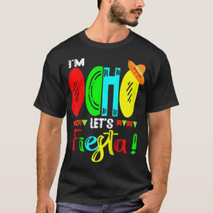 Kids Kids I'm Ocho Taco Twosday 8th Birthday Gift  T-Shirt