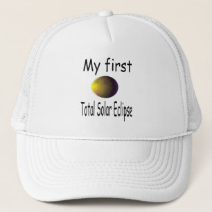 Kids Kids Solar Eclipse My First Total Solar Eclip Trucker Hat