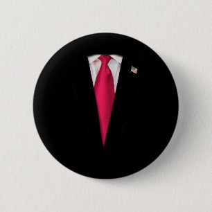Kids Kid's Trump Halloween Costume 2 Inch Round Button