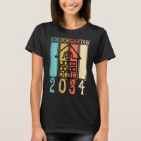 Kids Kindergarten School Vintage Distress 2034 Tod
