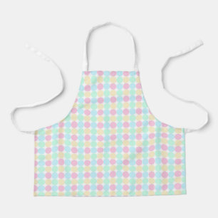 Kids' Kitchen Apron: Colorful Pastel Polka Dots Apron