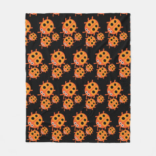 Kids ladybird Family Fleece Blanket