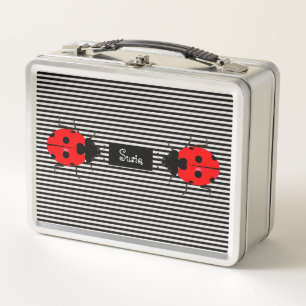 Kid's Ladybugs Lunchboxes Lunch Boxes