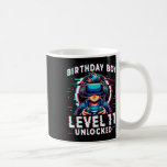 Kids Level 11 Unlocked 11 Years Old Birthday Gamer Coffee Mug<br><div class="desc">Kids Level 11 Unlocked 11 Years Old Birthday Gamer Funny Bday Boy 1</div>