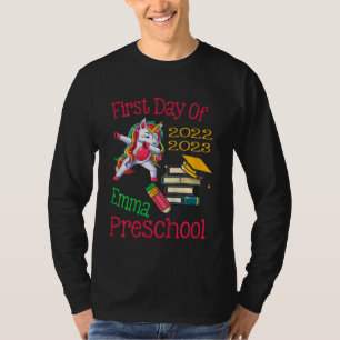 Kids Little First Day Of Preschool Kids Preschool T-Shirt