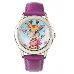 Kids,Little Giraffe and Butterfly eWatch Watch