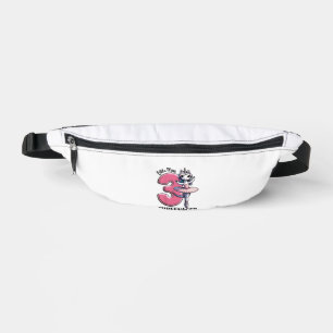 Kids Little Miss Threenager Three 3rd Birthday Gir Fanny Pack
