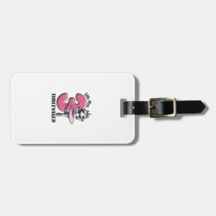 Kids Little Miss Threenager Three 3rd Birthday Gir Luggage Tag