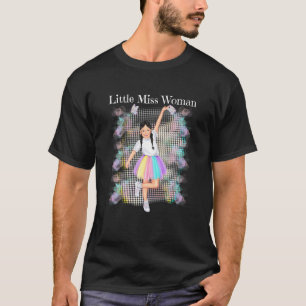 Kids Little Miss Woman International Women's Day H T-Shirt
