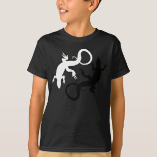 Kid's Lizard T-shirt Organic Lizard Art Shirt