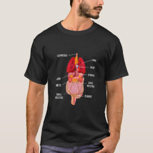 Kids Look Inside My Body Anatomy Body Organs Scien T-Shirt