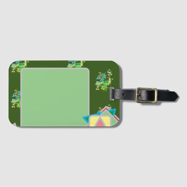 Kids  luggage tag (Front Horizontal)