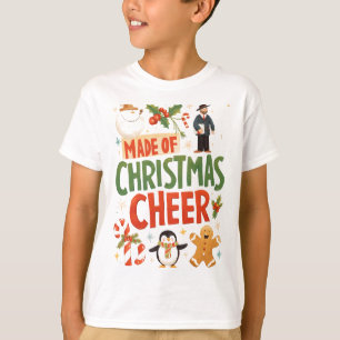 Kids Made of Christmas Cheer Festive T-Shirt