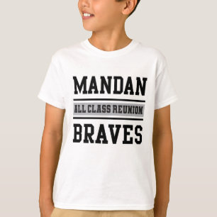 Kids Mandan Braves All Class Reunion T-shirt