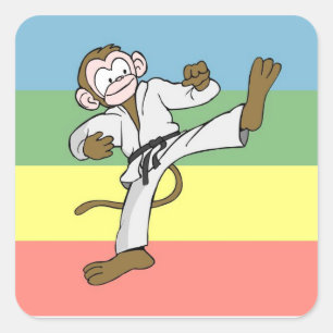 Kids martial arts sticker