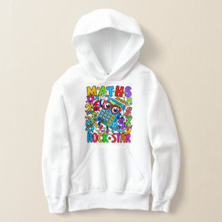 Kids Maths Rock Star Sweat à capuche | École prima