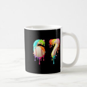 Kids Meme 67 Number Six 6 Seven 7 Ice Cream Drips  Coffee Mug