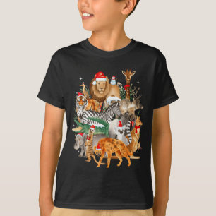 Kids Men Women Zoo Day Wildlife Animal Lovers Chri T-Shirt