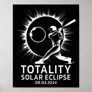 Kids Mens Toddler Boys Total Solar Eclipse 2024 Poster