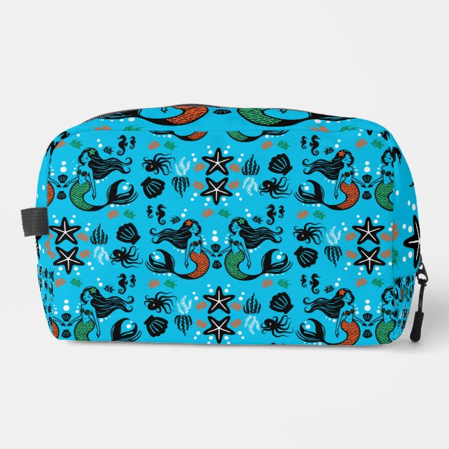 Kids Mermaid Beach Dopp Kit (Front)