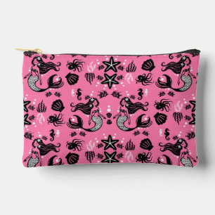 Kids Mermaid Pink Accessory Pouch