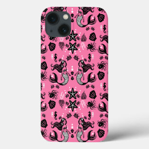 Kids Mermaid Pink iPhone 13 Case