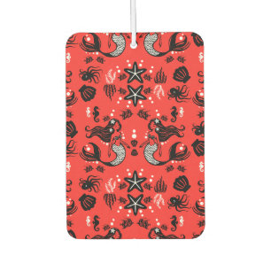 Kids Mermaid Red Pink Air Freshener