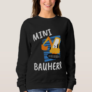 Kids Mini Builder   For Little Builders Sweatshirt