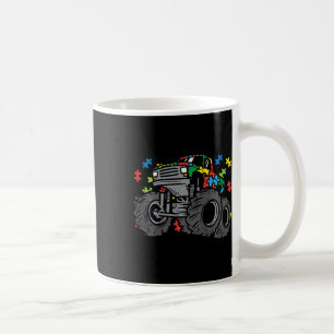 Kids Monster Truck Puzzles Cute Kids Autism Awaren Coffee Mug