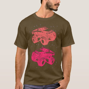 Kids Monster Trucks TShirt For Boys And Girls Mons