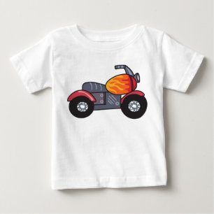 Kids Motorcycle Baby T-Shirt